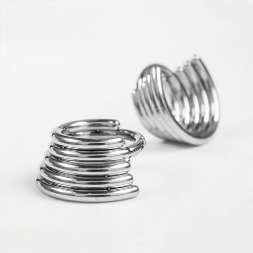 Кольцо-кликер 5 колец 1.2 мм (16 G) фото 3